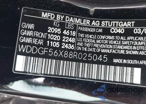 WDDGF56X88R025045